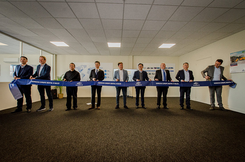 The Grand Opening Of Hangcha Europe Rental & Sales