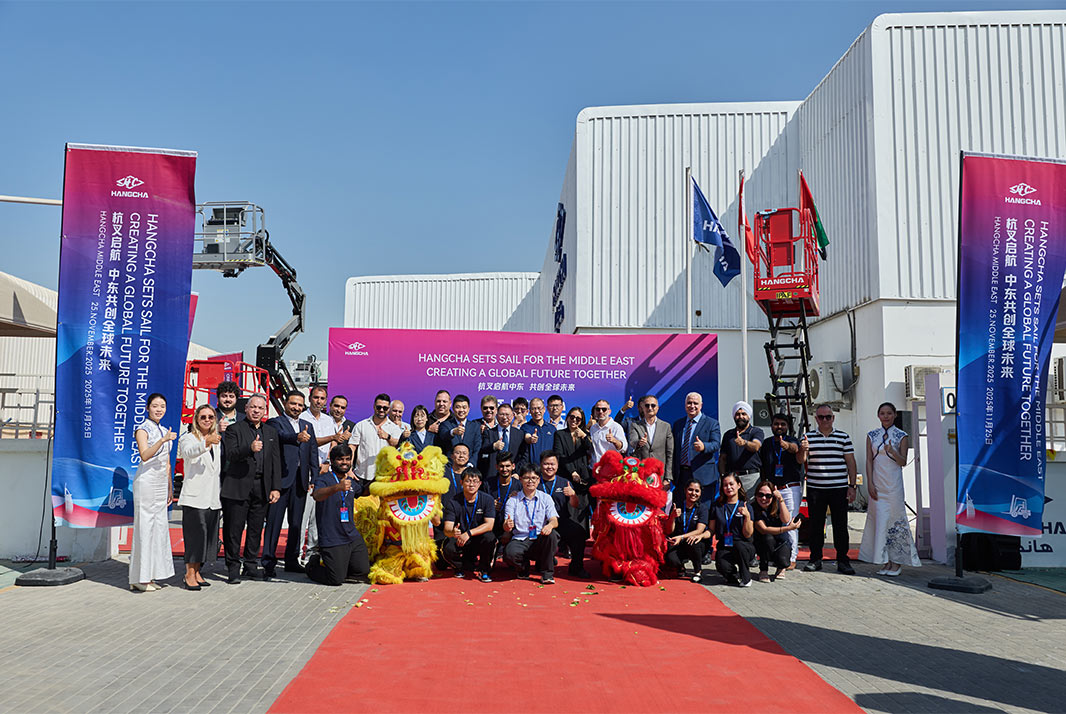 Grand Opening Of Hangcha Middle East In Dubai