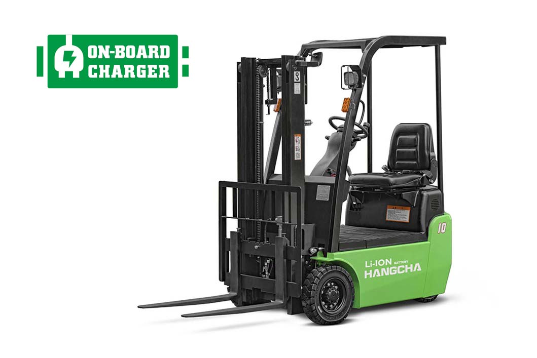 3-Wheel Electric Lithium-ion Forklift 1,000-1,700lbs