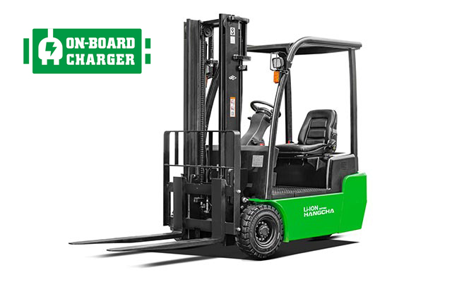 3-Wheel Electric Lithium-ion Forklift  2,000-3,000lbs